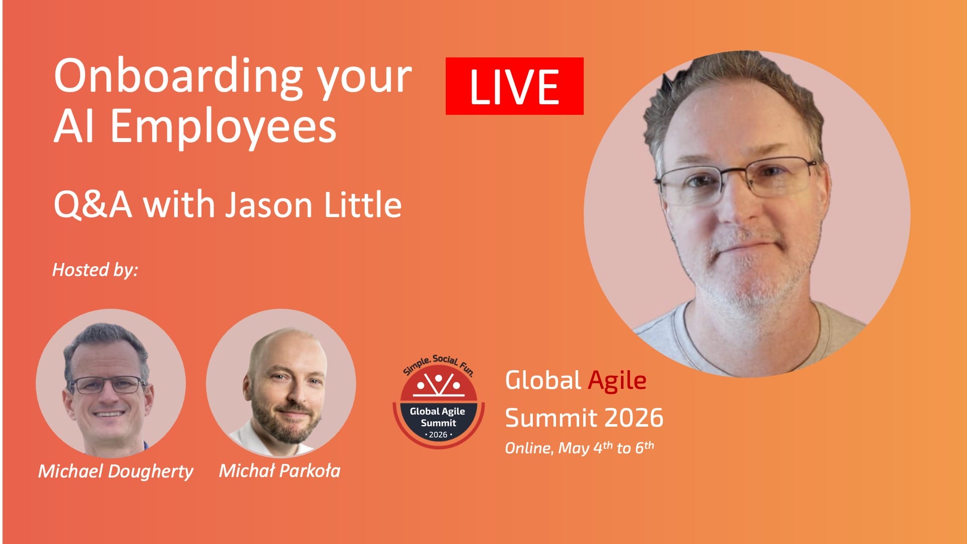 LIVE Q&A with Jason Little - Onboarding your AI Employees