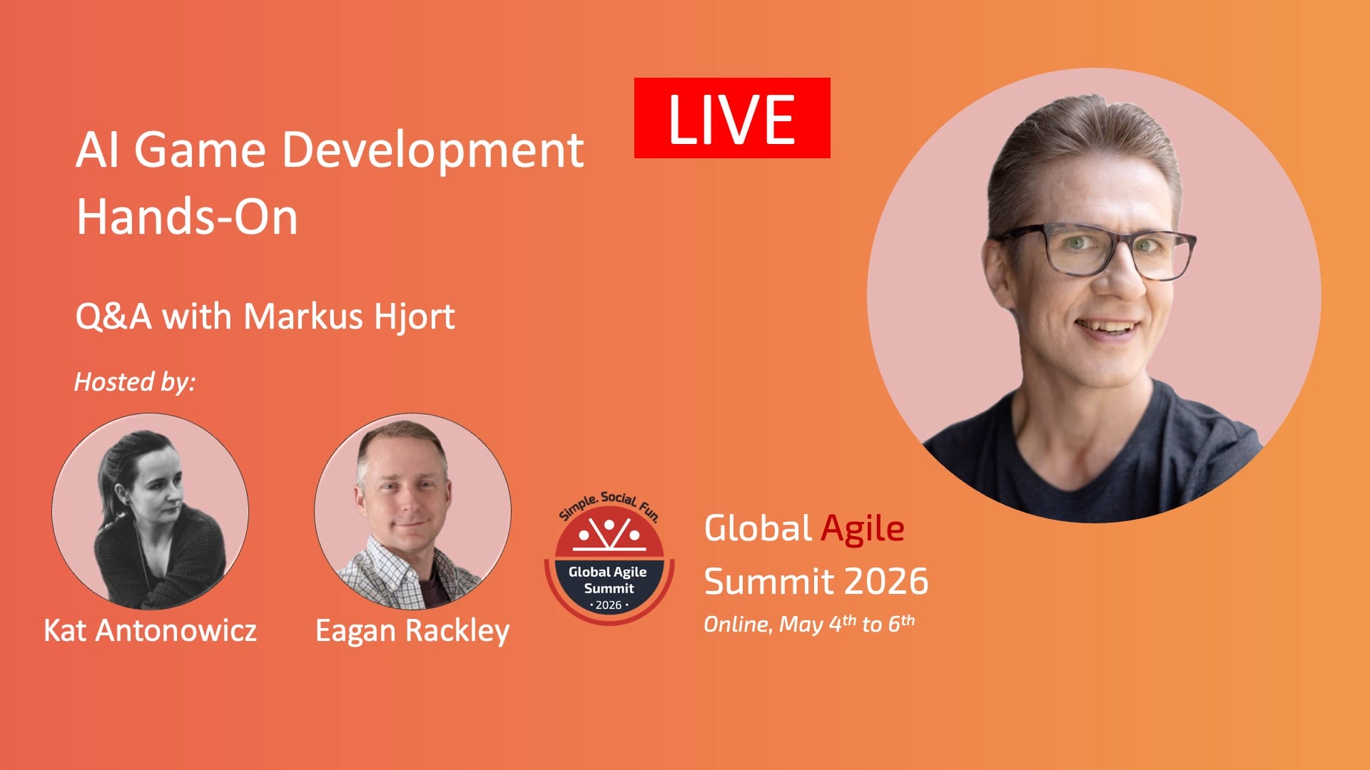 Live Q&A with Markus Hjort - AI Game Development Hands-On